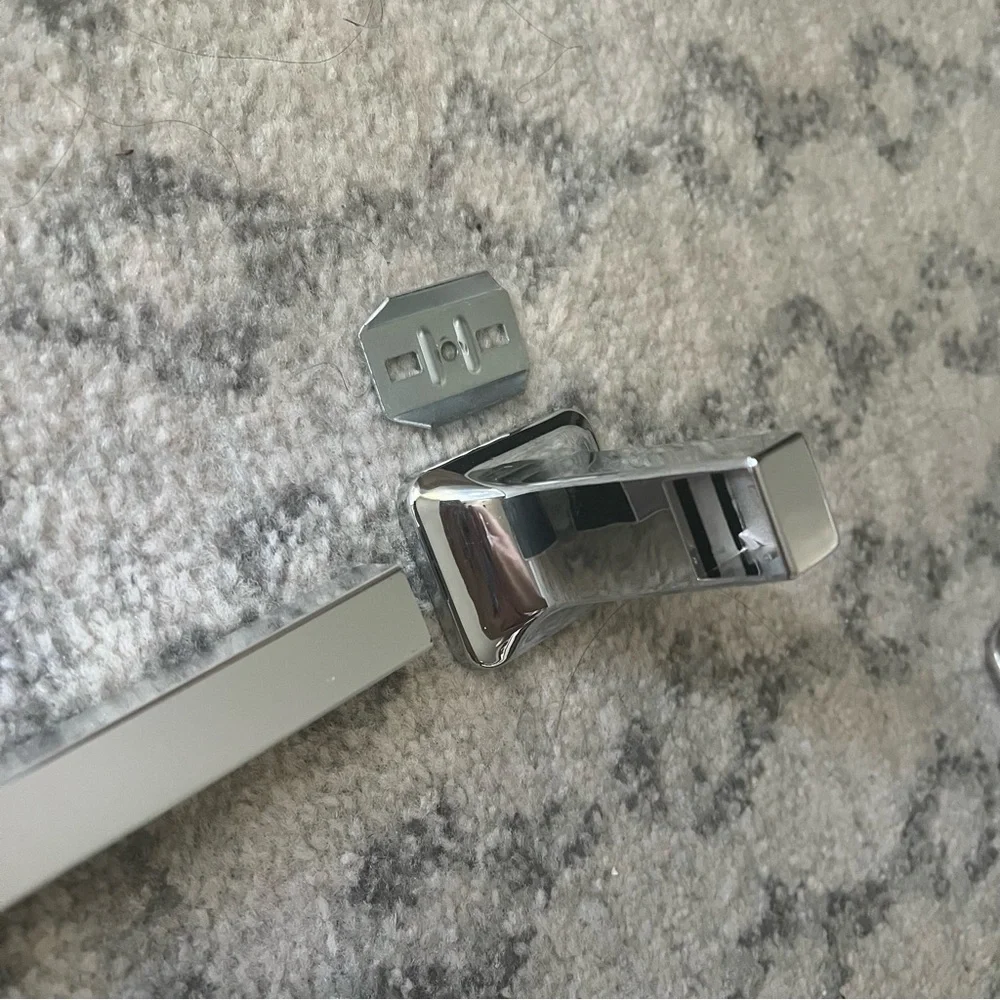 Silver Towel Holder 24”
